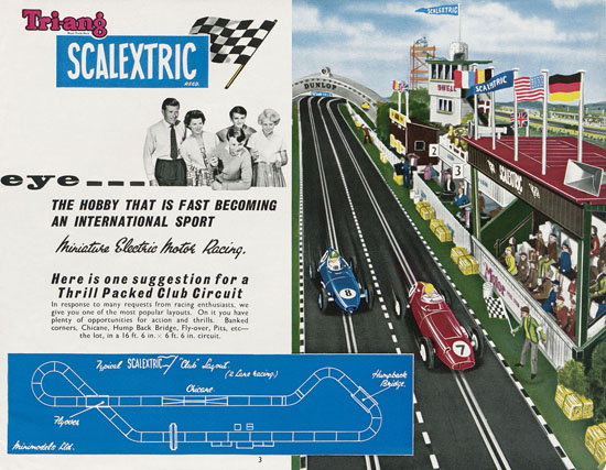 Scalextric Miniature Electric Motor Racing 1962