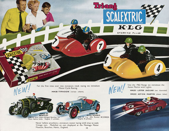 Scalextric Miniature Electric Motor Racing 1962