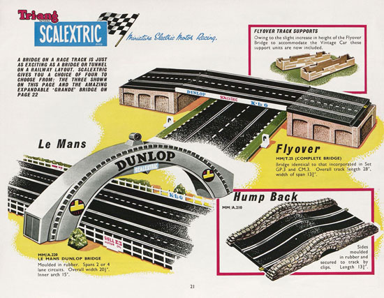 Scalextric Miniature Electric Motor Racing 1962