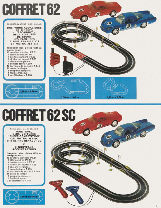 Scalextric catalogue 1968-1969