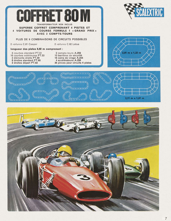 Scalextric catalogue 1968-1969