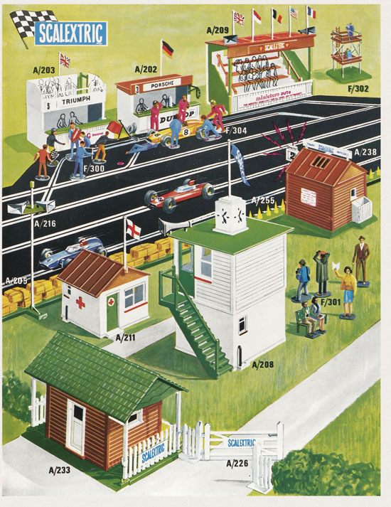 Scalextric catalogue 1968-1969