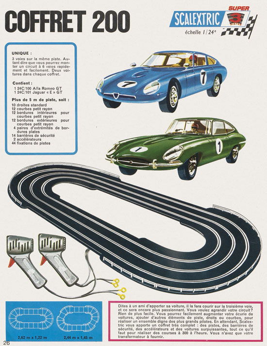 Scalextric catalogue 1968-1969