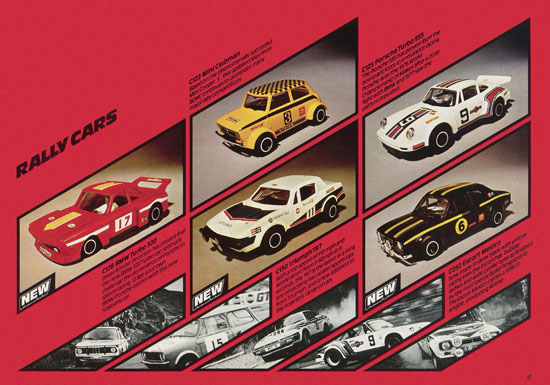 Scalextric Electric Motor Racing catalog 1978