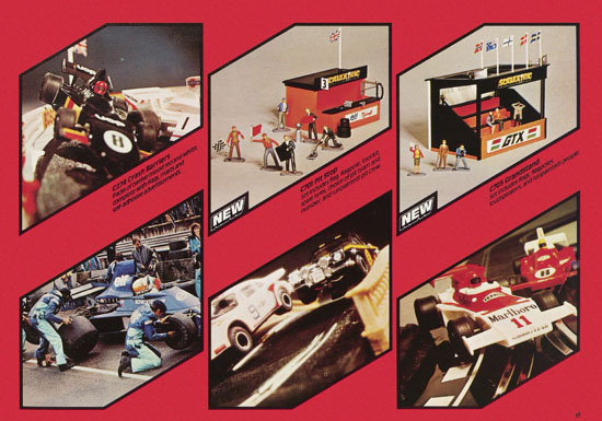 Scalextric Electric Motor Racing catalog 1978