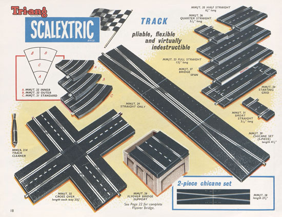 Scalextric Miniature Electric Motor Racing 1961