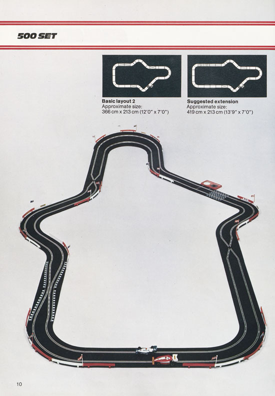 Scalextric Electric Motor Racing catalogue 1979