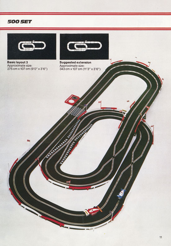 Scalextric Electric Motor Racing catalogue 1979