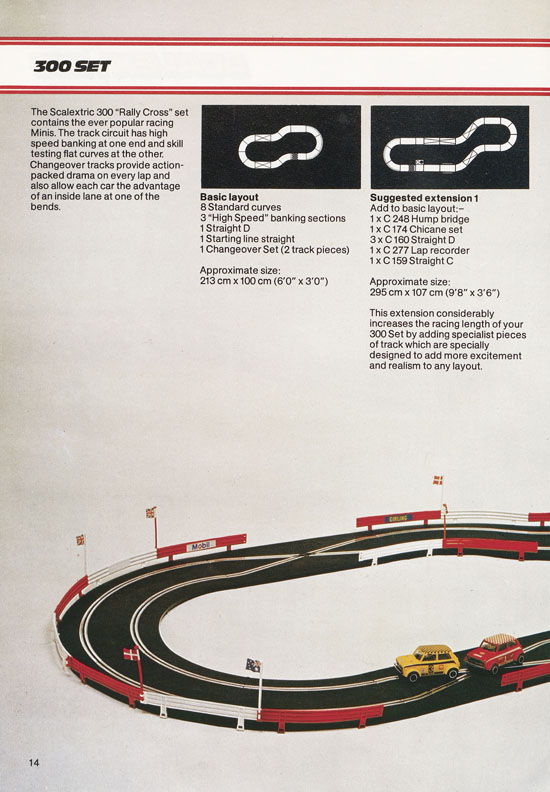 Scalextric Electric Motor Racing catalogue 1979