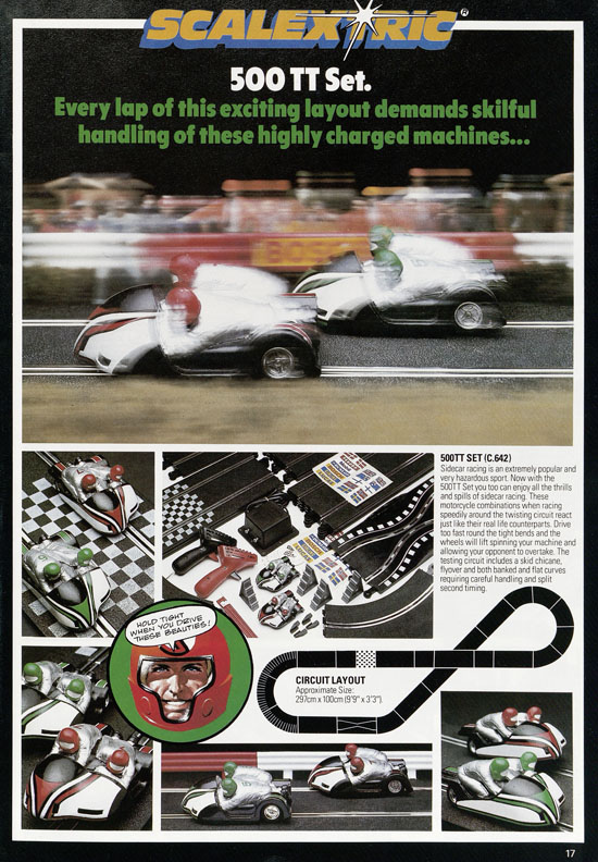 Adventures with Scalextric catalogue 1981