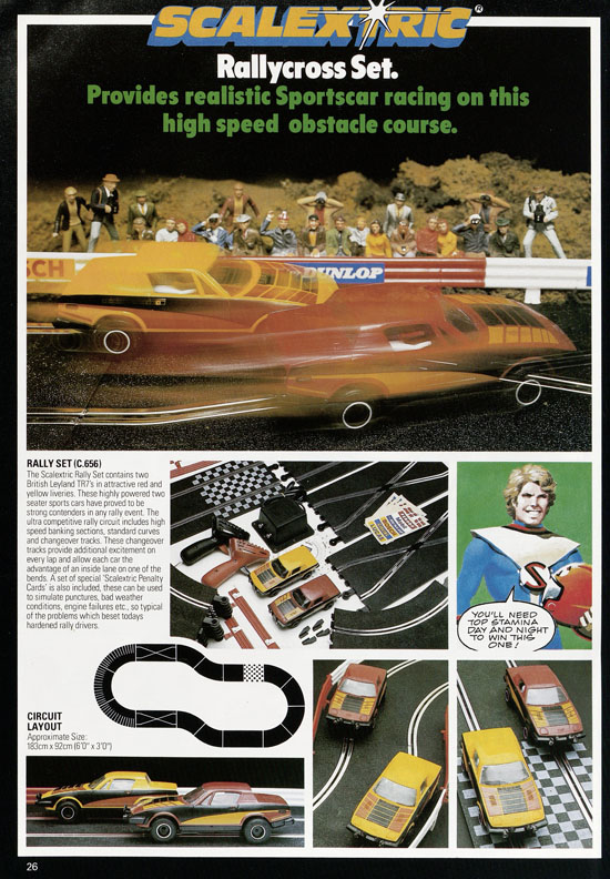 Adventures with Scalextric catalogue 1981