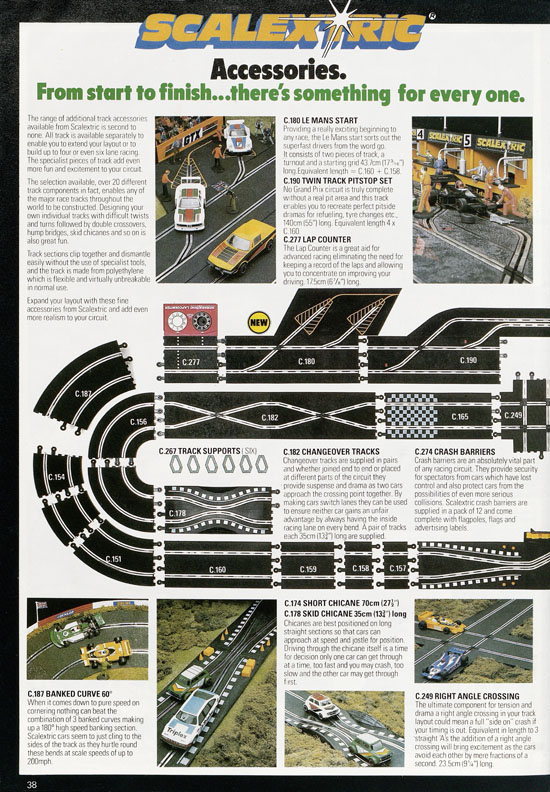 Adventures with Scalextric catalogue 1981