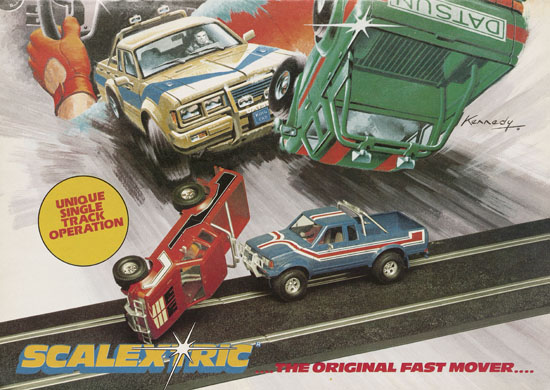 Scalextric Electric Motor Racing catalogue 1984