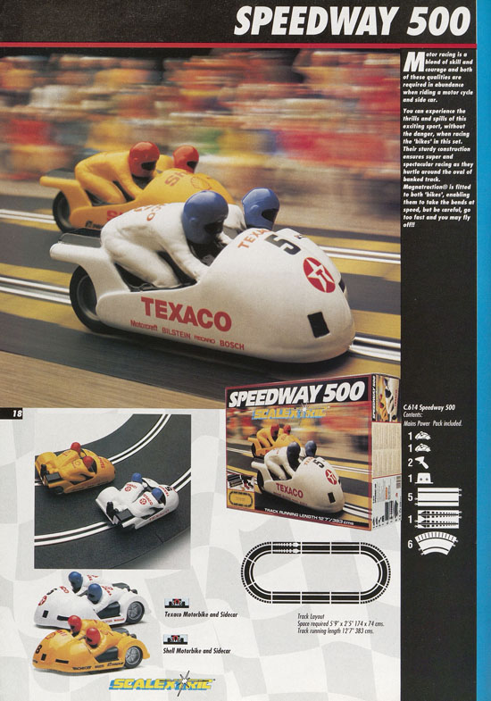 Scalextric Electric Motor Racing catalogue 1992