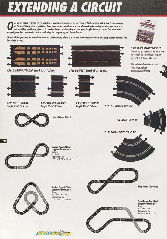 Scalextric Electric Motor Racing catalogue 1992