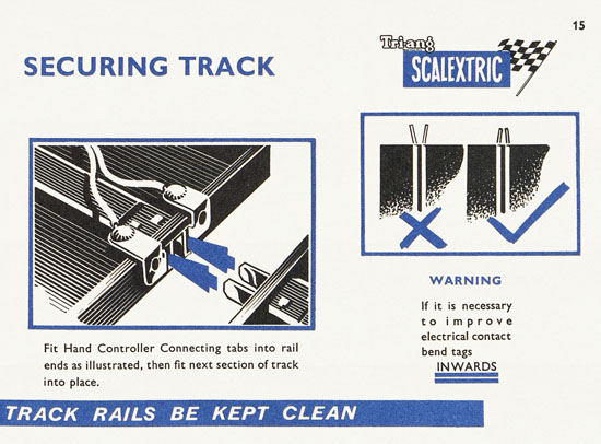 Scalextric Instruction manual 1962