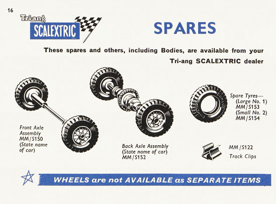 Scalextric Instruction manual 1962