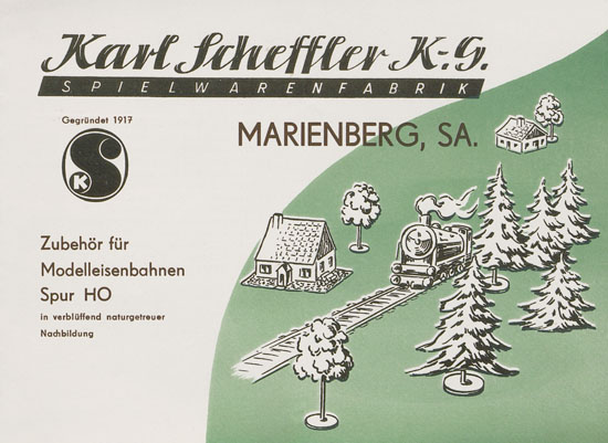 Karl Scheffler Katalog 1960