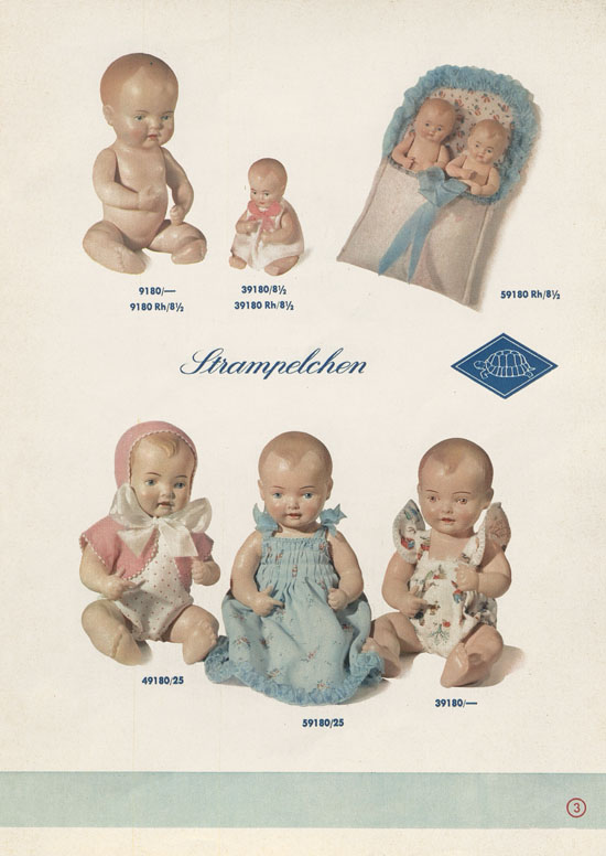 Schildkröt-Puppen Katalog 1950