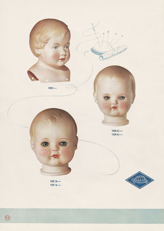 Schildkröt-Puppen Katalog 1950