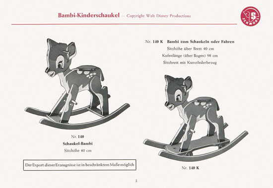 Gebrüder Schmohl Katalog 1954