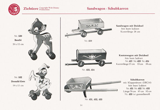 Gebrüder Schmohl Katalog 1954