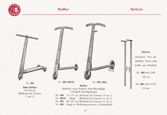 Gebrüder Schmohl Katalog 1954