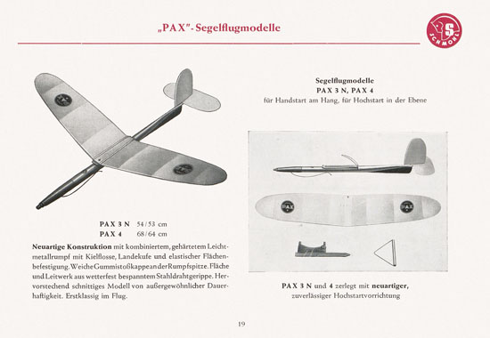 Gebrüder Schmohl Katalog 1954