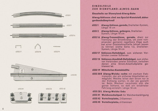 Schuco Disneyland Alweg-Monorail 1961