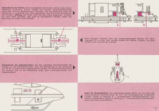 Schuco Disneyland Alweg-Monorail 1961