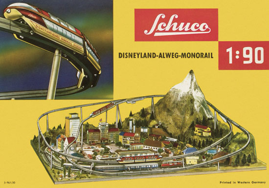 Schuco Disneyland Alweg-Monorail 1961