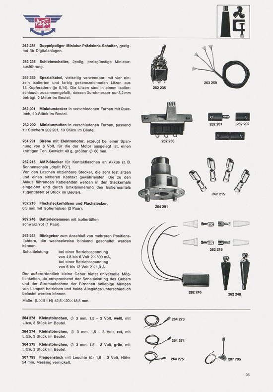 Hegi Modellbau Katalog 1976