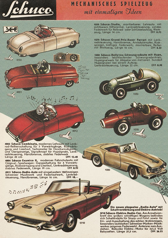 Schuco Katalog 1959-1960