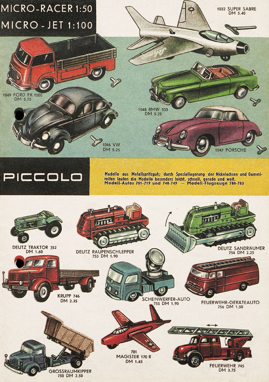 Schuco Katalog 1959-1960