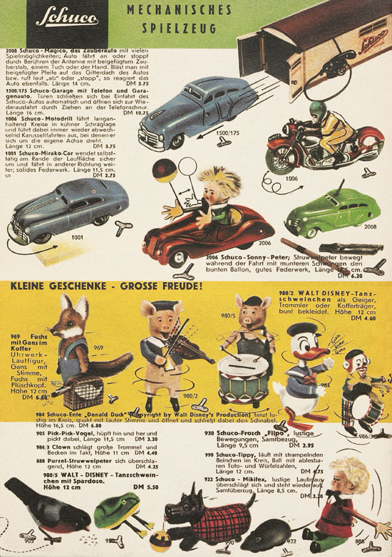 Schuco Katalog 1959-1960