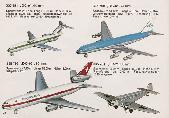 Schuco Modelle 1970