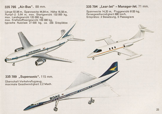 Schuco Modelle 1970