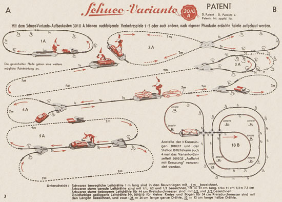 Schuco Varianto 3010 Katalog 1954