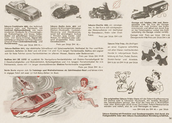Seite 15 Schuco Varianto 3010 Katalog 1954