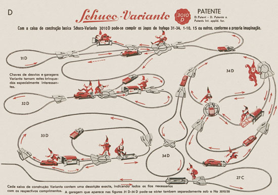 Schuco Varianto 3010 catalogo 1953