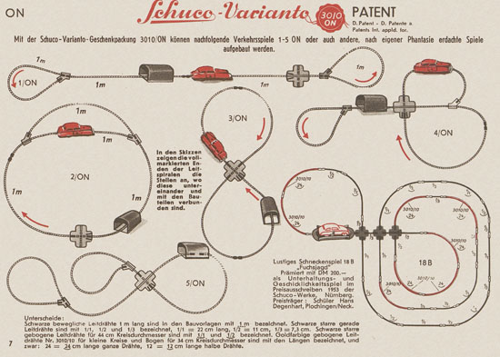 Schuco Varianto 3010 Katalog 1955