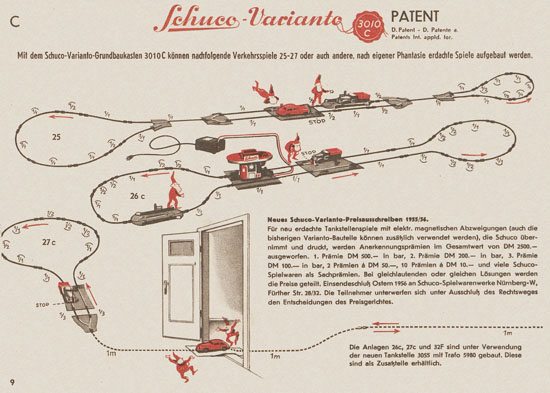 Seite 10 Schuco Varianto 3010 Katalog 1955