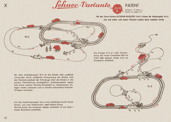 Seite 16 Schuco Varianto 3010 Katalog 1955