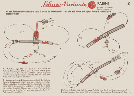 Seite 17 Schuco Varianto 3010 Katalog 1955