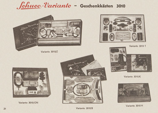 Seite 22 Schuco Varianto 3010 Katalog 1955