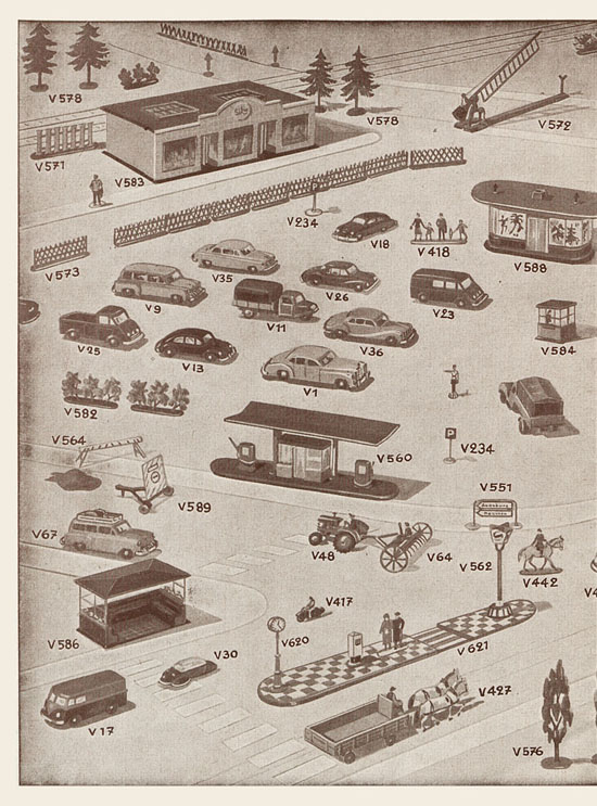 Siku Katalog 1956, Preisliste 1956, Bildpreisliste 1956, Verkehrsmodelle 1956