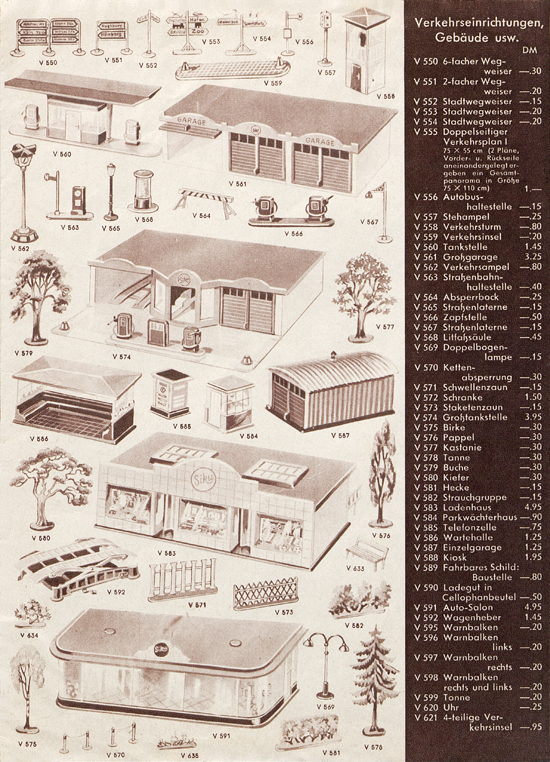 Siku Verkehrsmodelle Katalog 1959