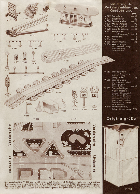 Siku Verkehrsmodelle Katalog 1959