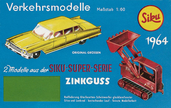 Siku Verkehrsmodelle 1964