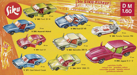 Siku Katalog 1971, Preisliste 1971, Bildpreisliste 1971, Verkehrsmodelle 1971, Siku Zinkgußmodelle 1971, Siku V-Serie 1971